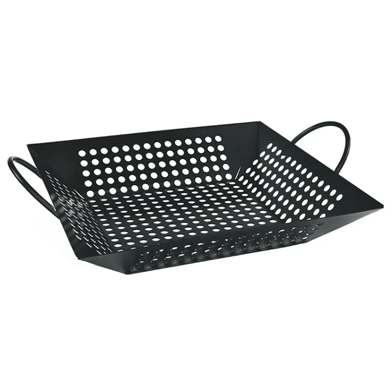 Carbon Steel Square Barbecue Grill Basket Meats Grilling BBQ Basket With Handles Outdoor Barbecue Tool Accessories Promotion
Carbon Steel Square Barbecue Grill Basket Meats Grilling BBQ Basket With Handles Outdoor Barbecue Tool Accessories Promotion