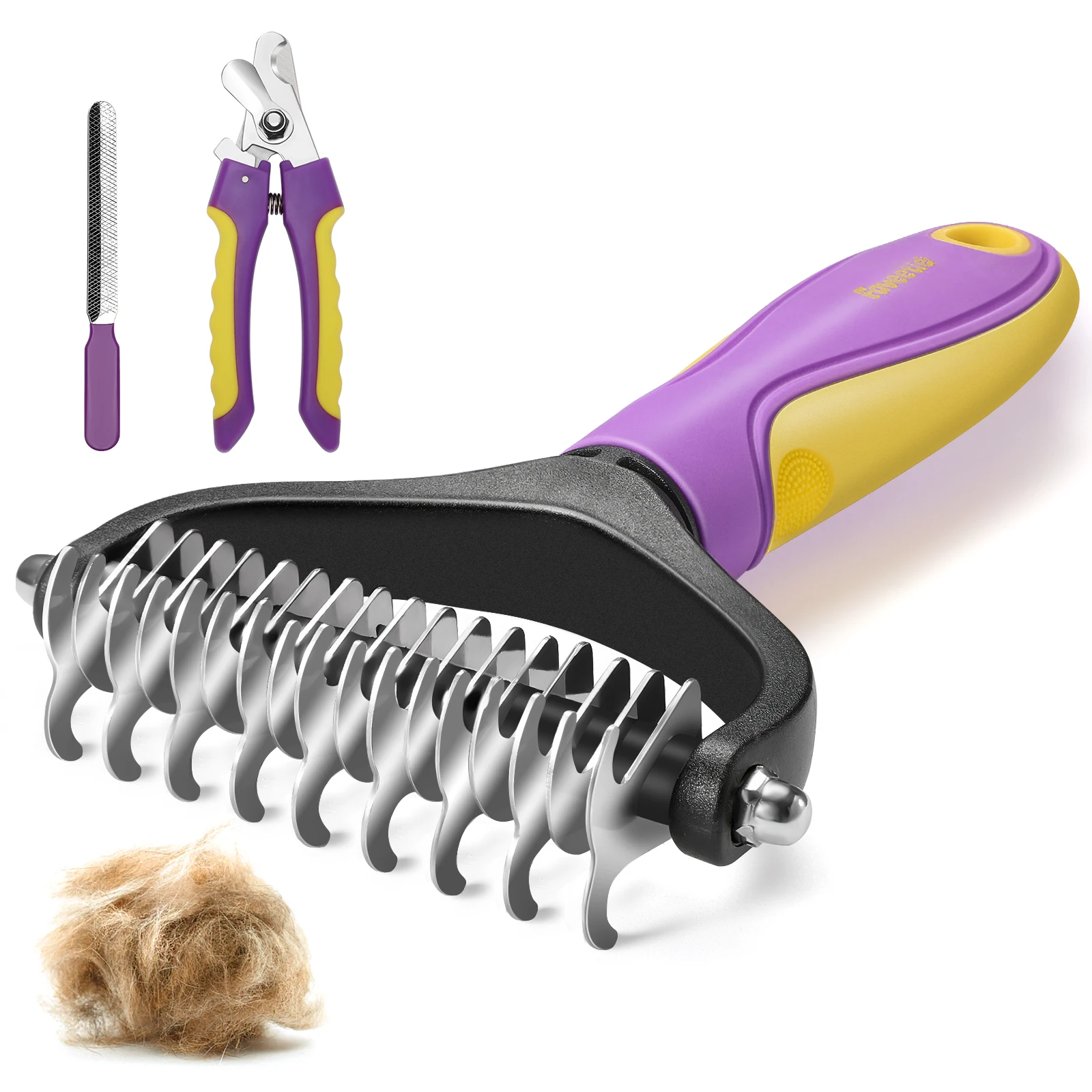 Dog Comb Pet Hair Removal Comb Cat Grooming Brush Detangler Fur Trimming Pet Grooming Tool Dog Brush For Long Hair
Dog Comb Pet Hair Removal Comb Cat Grooming Brush Detangler Fur Trimming Pet Grooming Tool Dog Brush For Long Hair