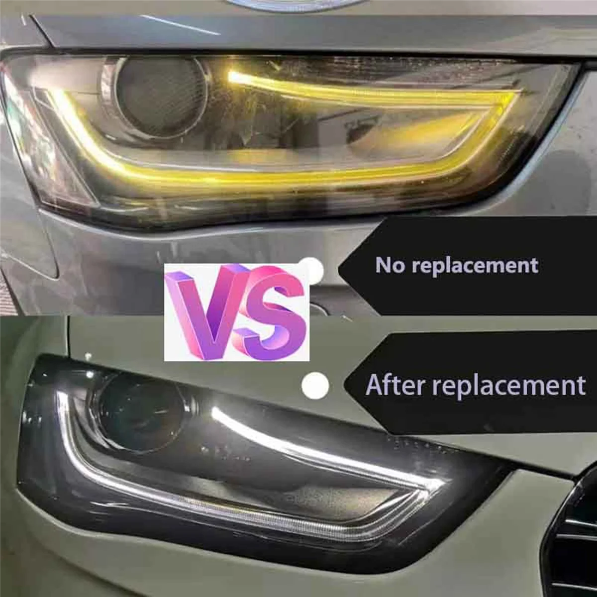 For Audi A4L B8 2013-2015 Car DRL Guide Plate Daytime Running Light Tube Car Daytime Running Light Strip
For Audi A4L B8 2013-2015 Car DRL Guide Plate Daytime Running Light Tube Car Daytime Running Light Strip