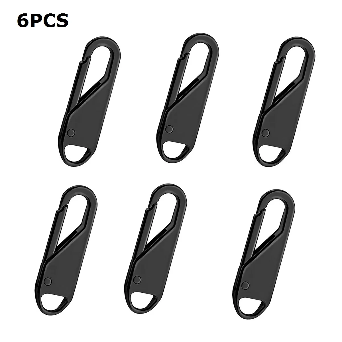 Zipper Pull Replacement Zipper Repair Kit Zipper Slider Pull Tab Universal Zipper Fixer Metal Zipper Head 6pcs
Zipper Pull Replacement Zipper Repair Kit Zipper Slider Pull Tab Universal Zipper Fixer Metal Zipper Head 6pcs