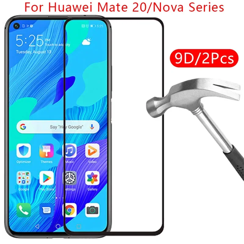 

Защитное закаленное стекло 9d для huawei mate 20 lite nova 5t 7i 3i 3, защита экрана на huwei hawei mate20 light nova5t nova7i