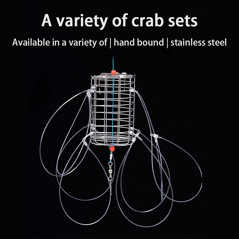 Crab Sleeve Fishing Crab Loop Fishing Line Tying Fishing Crab Hooks 6 Loops 8 Loops Fishing Hairy Crab Tools Sea Crab Bait Sleev
Crab Sleeve Fishing Crab Loop Fishing Line Tying Fishing Crab Hooks 6 Loops 8 Loops Fishing Hairy Crab Tools Sea Crab Bait Sleev