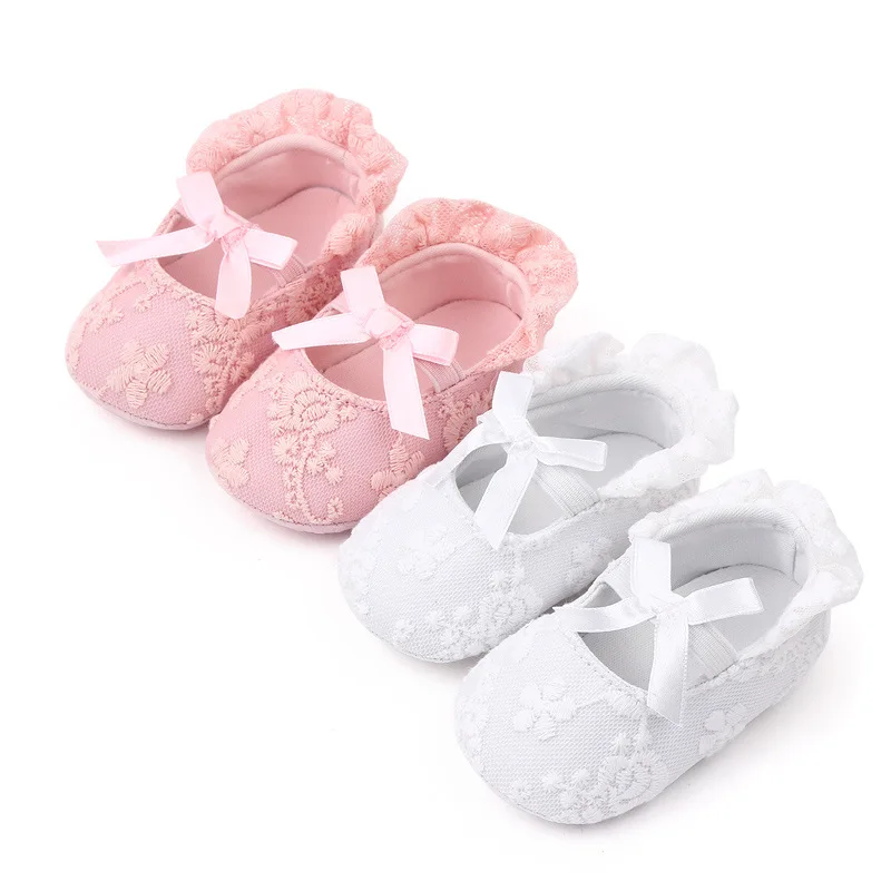 Baby Girl Shoes Toddler Non-slip Flat Soft-sole Lace Lovely Princess Butterfly-knot Baby Shoes For Newborn First Walkers 0-18M
Baby Girl Shoes Toddler Non-slip Flat Soft-sole Lace Lovely Princess Butterfly-knot Baby Shoes For Newborn First Walkers 0-18M