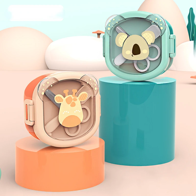 Baby Portable Complementary Feeding Bowl Set Children's Tableware Lunch Box with Food Scissors Spoon Microwave Safe Bento Box
Baby Portable Complementary Feeding Bowl Set Children's Tableware Lunch Box with Food Scissors Spoon Microwave Safe Bento Box