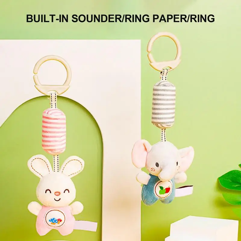 Cartoon Animal Doll Baby Mobiles Hanging bed Bell Newborn Baby Rattles Plush Stroller Toy Educational Baby Toys 0-24 Months
Cartoon Animal Doll Baby Mobiles Hanging bed Bell Newborn Baby Rattles Plush Stroller Toy Educational Baby Toys 0-24 Months