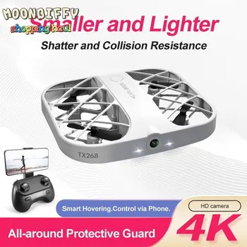 JJRC H107 미니 드론 카메라 포함, 8K 4K 쿼드콥터, 실시간 전송 미니 포켓, UFO 소형 원격 제어 비행기 장난감