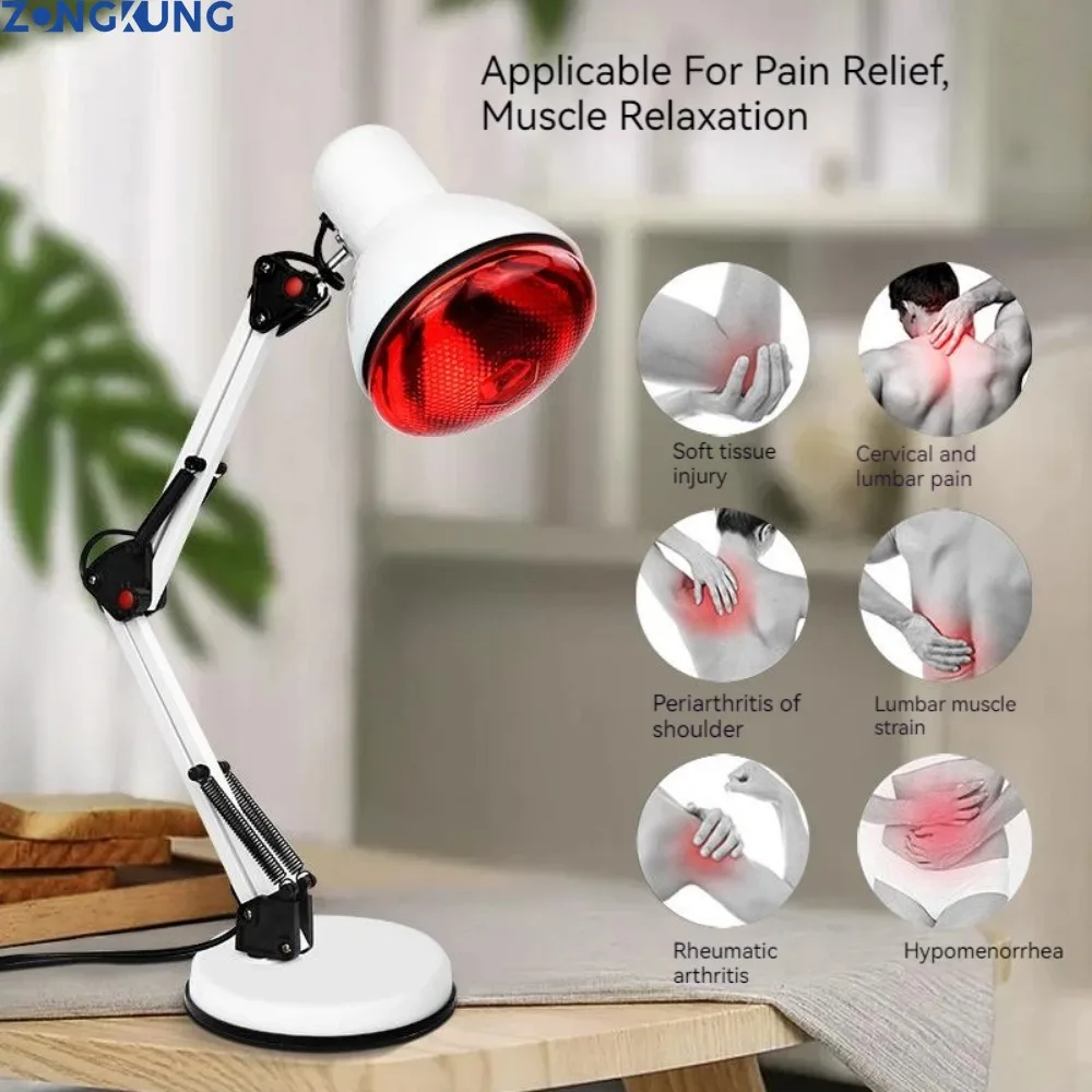 Near Infrared Red Light Therapy Massage Lamp for Body Neck Ache Arthritis Muscle Joint Back Pain Anti Aging Beauty Salon
Near Infrared Red Light Therapy Massage Lamp for Body Neck Ache Arthritis Muscle Joint Back Pain Anti Aging Beauty Salon