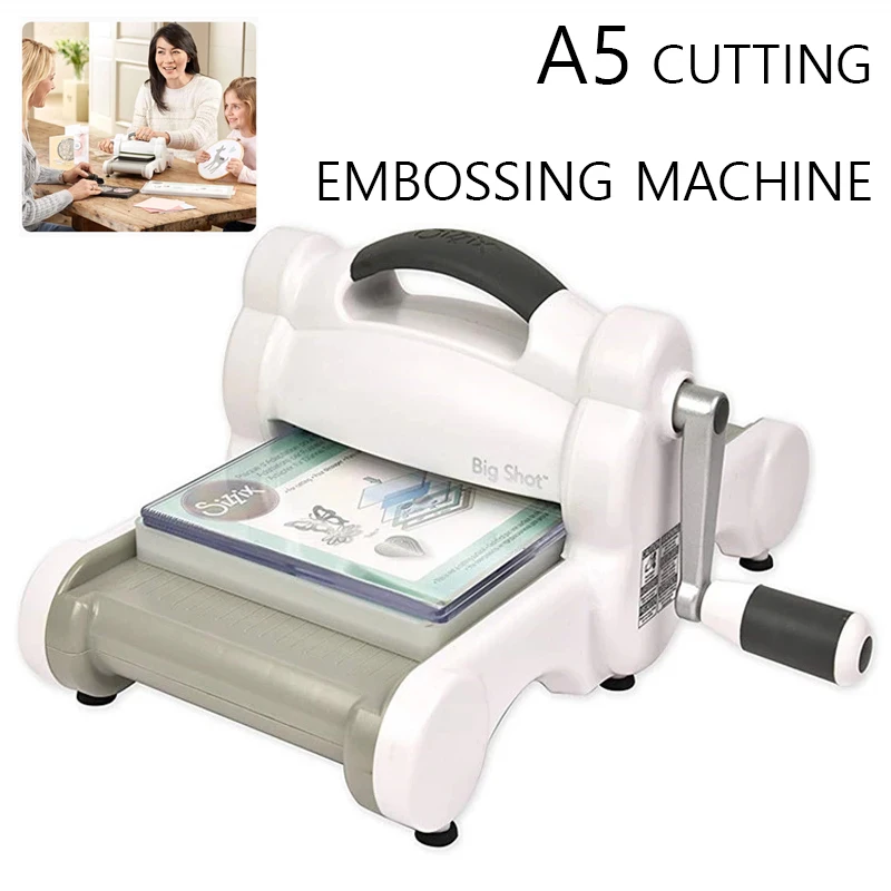 A5 Cutting Embossing Machine Die-Cut Embossing Machine DIY ToolsScrapbooking Die Cutting Machine for Crafts Cutter Paper 660200
A5 Cutting Embossing Machine Die-Cut Embossing Machine DIY ToolsScrapbooking Die Cutting Machine for Crafts Cutter Paper 660200