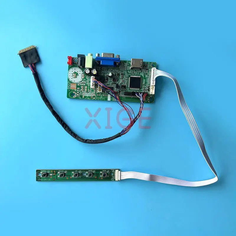 Матричный контроллер для CLAA156WA11A CLAA156WA15A, ЖК-экран, LVDS 40-Pin 1366*768 15,6 "VGA HDMI-совместимый Комплект «сделай сам»
Матричный контроллер для CLAA156WA11A CLAA156WA15A, ЖК-экран, LVDS 40-Pin 1366*768 15,6 "VGA HDMI-совместимый Комплект «сделай сам»