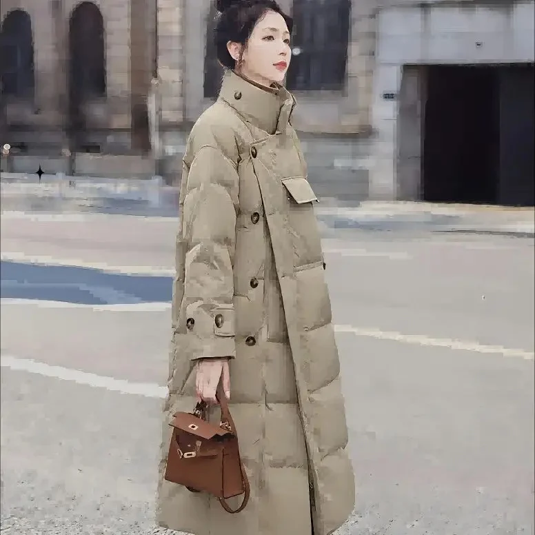 Parkas Winter for Women 2024 Mid-length Over Knee Thickened Jacket Fashion Loose Coats and Jackets Korean Style
Parkas Winter for Women 2024 Mid-length Over Knee Thickened Jacket Fashion Loose Coats and Jackets Korean Style