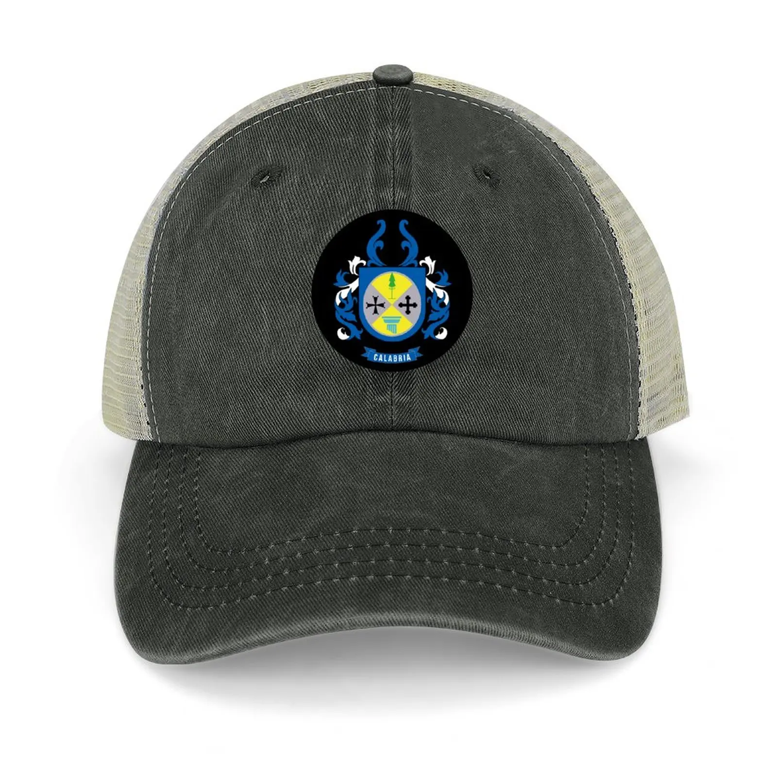 Calabria Flag Coat Of Arms - Cool Italian Calabria Region Cowboy Hat Golf Luxury Brand Hood Hat Luxury Brand Mens Hats Women's
Calabria Flag Coat Of Arms - Cool Italian Calabria Region Cowboy Hat Golf Luxury Brand Hood Hat Luxury Brand Mens Hats Women's