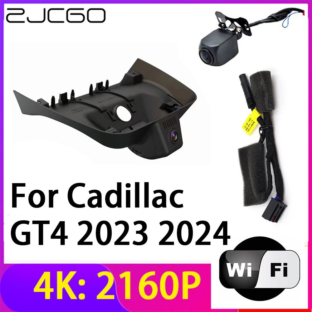 ZJCGO 4K 2160P Dash Cam Car DVR Camera 2 Lens Recorder Wifi Night Vision for Cadillac GT4 2023 2024
ZJCGO 4K 2160P Dash Cam Car DVR Camera 2 Lens Recorder Wifi Night Vision for Cadillac GT4 2023 2024