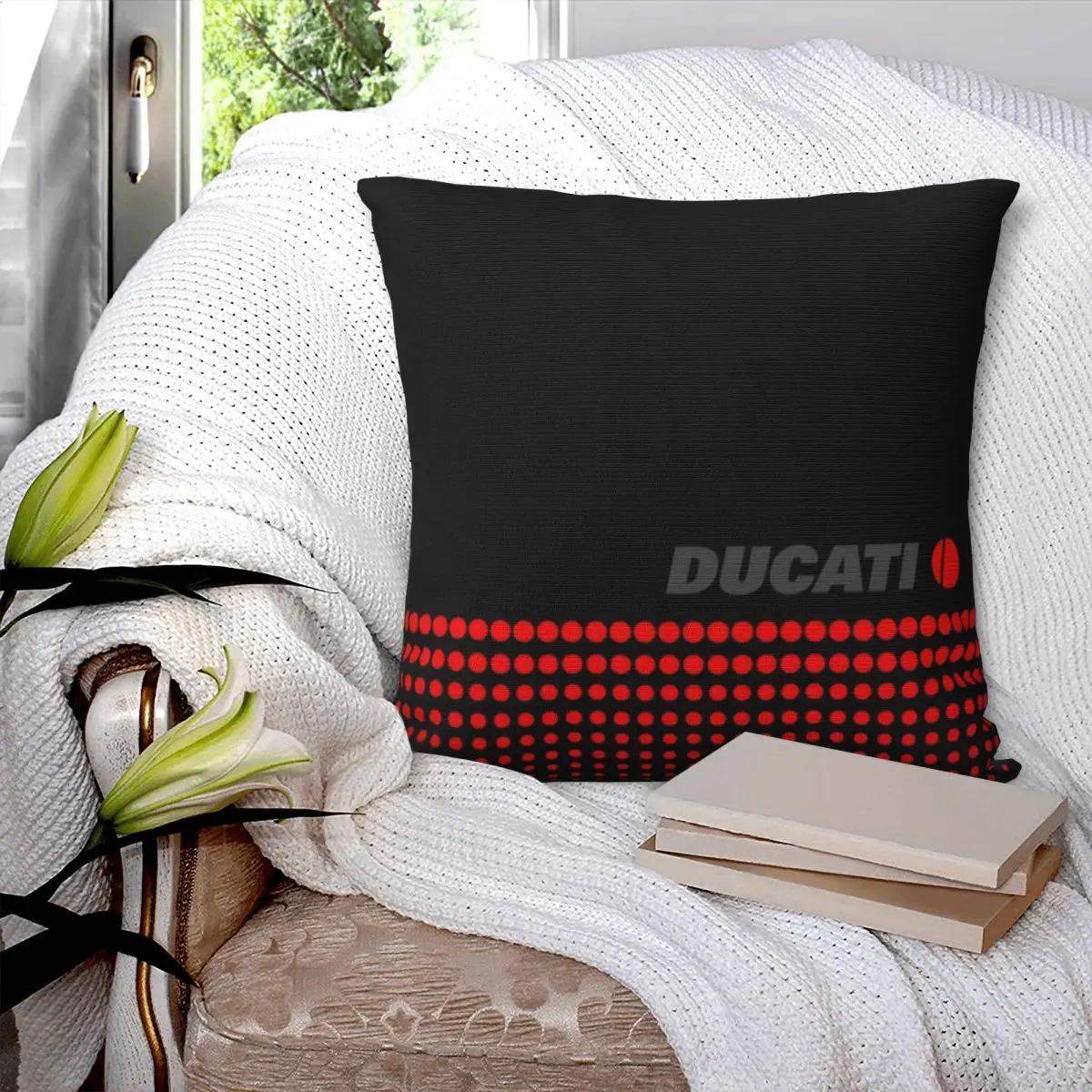 Ducati Corse Square Pillowcase Pillow Cover Polyester Cushion Decor Comfort Throw Pillow for Home Bedroom
Ducati Corse Square Pillowcase Pillow Cover Polyester Cushion Decor Comfort Throw Pillow for Home Bedroom
