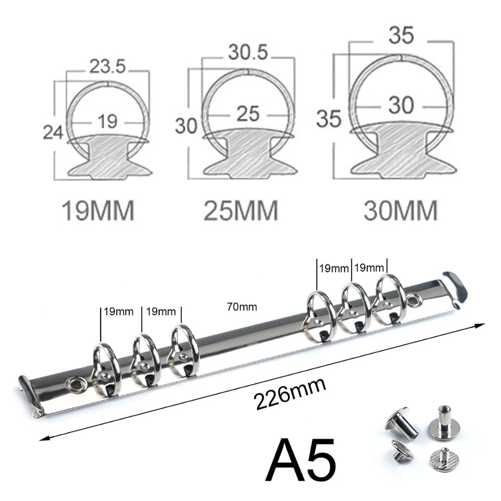 Metal Spiral Rings Binder Clip With 2 Pairs of Screw For Diary Notebook Planner A5 Binder Clip File Folder
Metal Spiral Rings Binder Clip With 2 Pairs of Screw For Diary Notebook Planner A5 Binder Clip File Folder