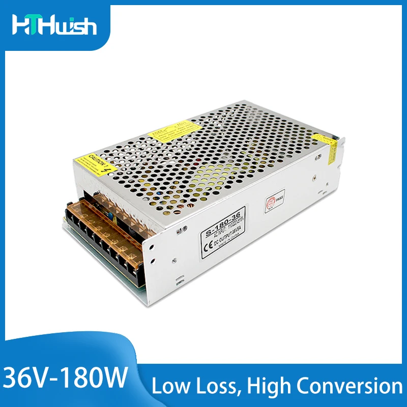 

180W Switching Power Supply Light Transformer AC 110V 220V To DC 36V AC 5A Switch Power Supply Source Adapter For Led Strip CCTV