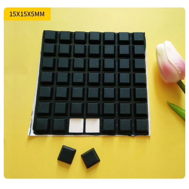 98Pcs 15x15x5mm Silicone Rubber Feet Pads Trapezoid Adhesive Bumpers Pads Cabinet Stopper Shock Absorber Furniture RUBBER PAD
98Pcs 15x15x5mm Silicone Rubber Feet Pads Trapezoid Adhesive Bumpers Pads Cabinet Stopper Shock Absorber Furniture RUBBER PAD
