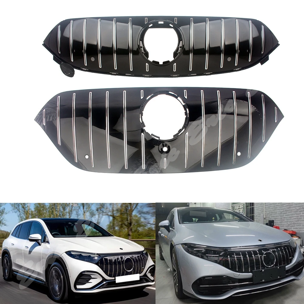 Front Racing Upper Bumper Grilles Facelift Grill For Mercedes-Benz V297 EQS 450 EQS 580/X296 EQS SUV 2023+
Front Racing Upper Bumper Grilles Facelift Grill For Mercedes-Benz V297 EQS 450 EQS 580/X296 EQS SUV 2023+
