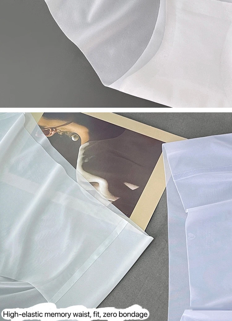1pcs Women Ultrathin Panties Female Plus Size Underwear Ice Silk High Waist Seamless Underpant Girl Briefs Breathable Sexy Panty 11 S75c9b8066e16441c9d94217e4d70be1bO