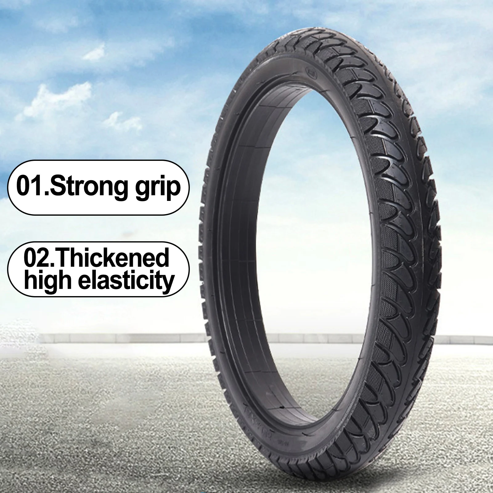 16 Inch 16x2.125(57-305) Solid Tire For Electric Bike Inflatable Tires Rubber Tyre Replacement Electric Bicycle Accessories
16 Inch 16x2.125(57-305) Solid Tire For Electric Bike Inflatable Tires Rubber Tyre Replacement Electric Bicycle Accessories