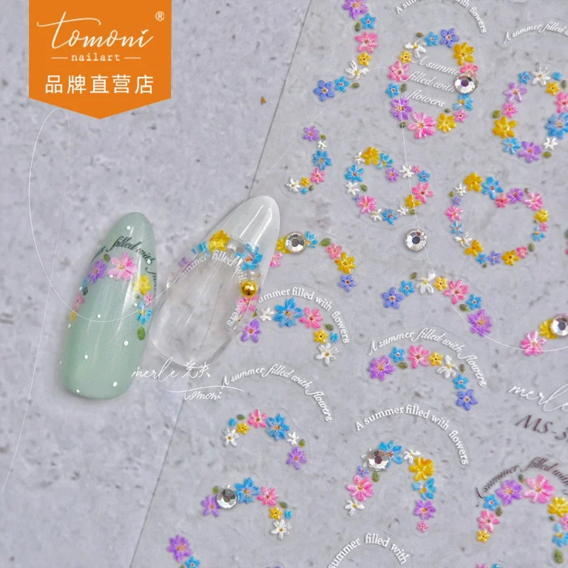 Bright Crystal Nail Stickers Free Cooperation Japanese Nail Sticker Polka Dot Jelly Floral Ms372
Bright Crystal Nail Stickers Free Cooperation Japanese Nail Sticker Polka Dot Jelly Floral Ms372