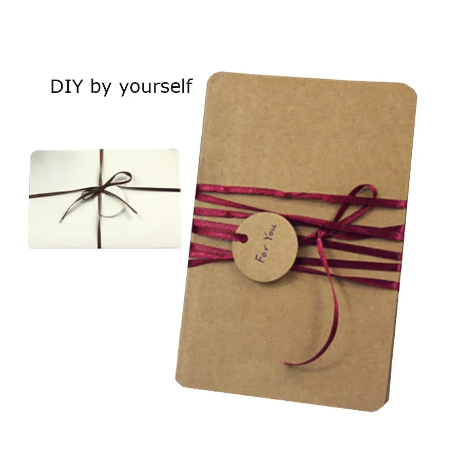 50 Pcs/lot Vintage DIY Blank Series Postcards Kraft Paper Greeting Card Brown White Black Gift Card Wholesale
50 Pcs/lot Vintage DIY Blank Series Postcards Kraft Paper Greeting Card Brown White Black Gift Card Wholesale