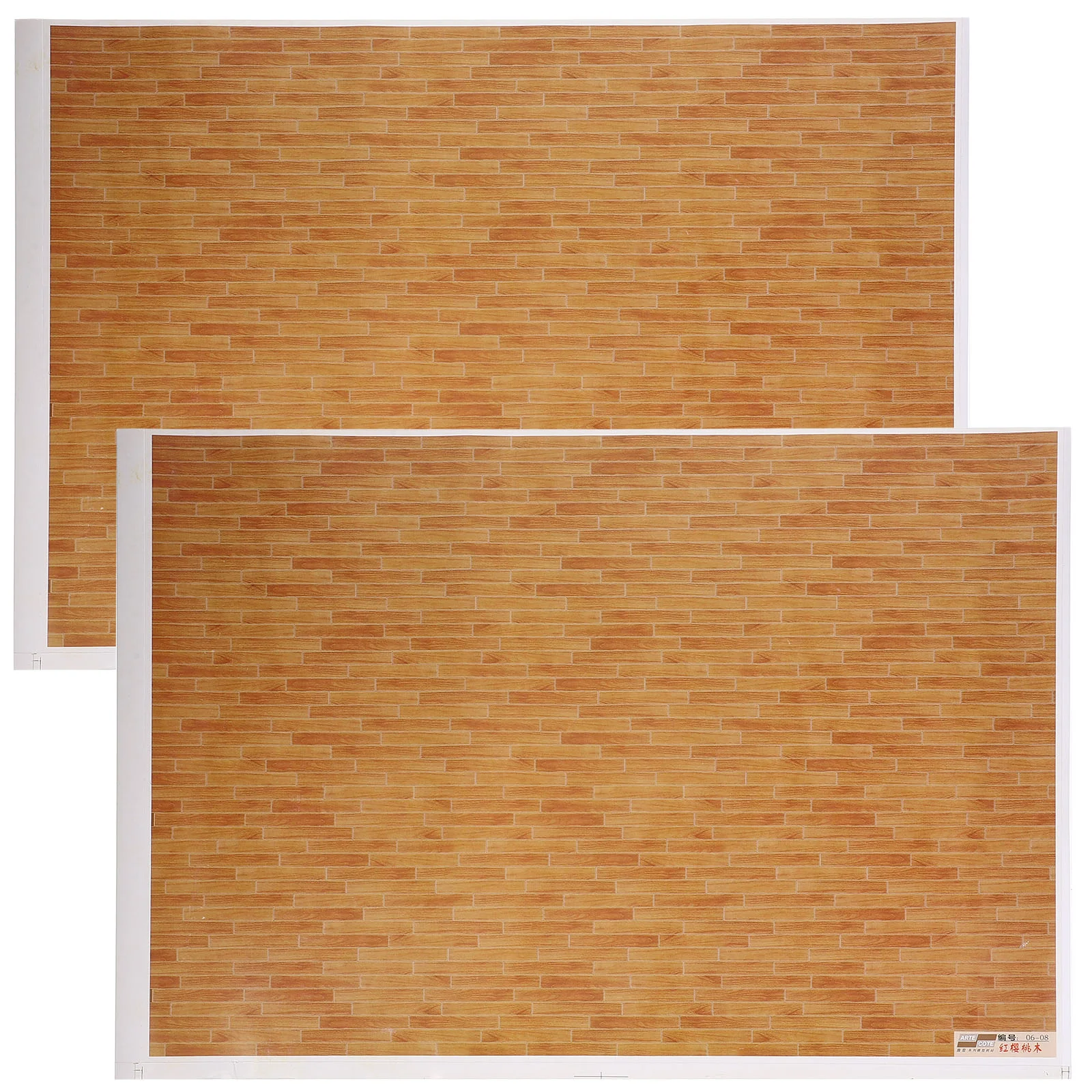 2 Pcs Wallpaper Stickers Dollhouse Floor Mini Flooring Miniature Wood Grain Floorboards for Accessories
2 Pcs Wallpaper Stickers Dollhouse Floor Mini Flooring Miniature Wood Grain Floorboards for Accessories