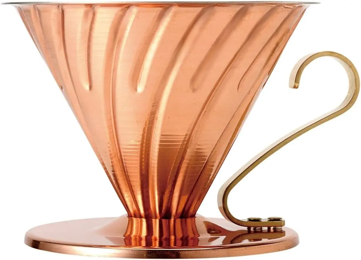 

Hario VDP-02CP VDP-02 V60 Coffee Dripper Copper Drip 1-4 Cups from Japan New
