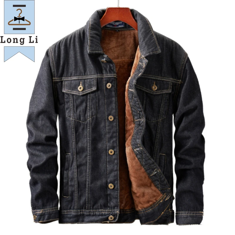 Fleece Warm Wool Liner Cowboy Black Vintage Denim Jeans Outwear Jacket Parka Winter Men Denim Jackets and Coats Thick Trendy
Fleece Warm Wool Liner Cowboy Black Vintage Denim Jeans Outwear Jacket Parka Winter Men Denim Jackets and Coats Thick Trendy