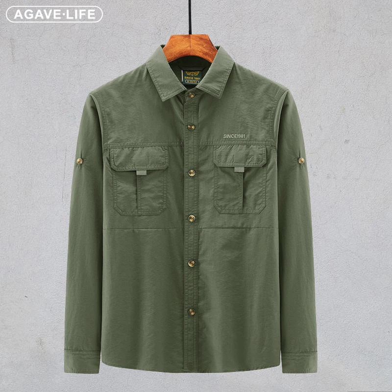Spring Tactical Shirts Men Quick-dry Workwear Cargo Top Men Outdoor Combat Long Sleeve Shirt Military Hiking Fishing Camping Top
Spring Tactical Shirts Men Quick-dry Workwear Cargo Top Men Outdoor Combat Long Sleeve Shirt Military Hiking Fishing Camping Top