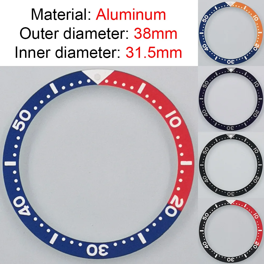 38mm Flat Aluminum Bezel SKX007 SKX009 Japan SKX Replacement Parts Watch Parts
38mm Flat Aluminum Bezel SKX007 SKX009 Japan SKX Replacement Parts Watch Parts