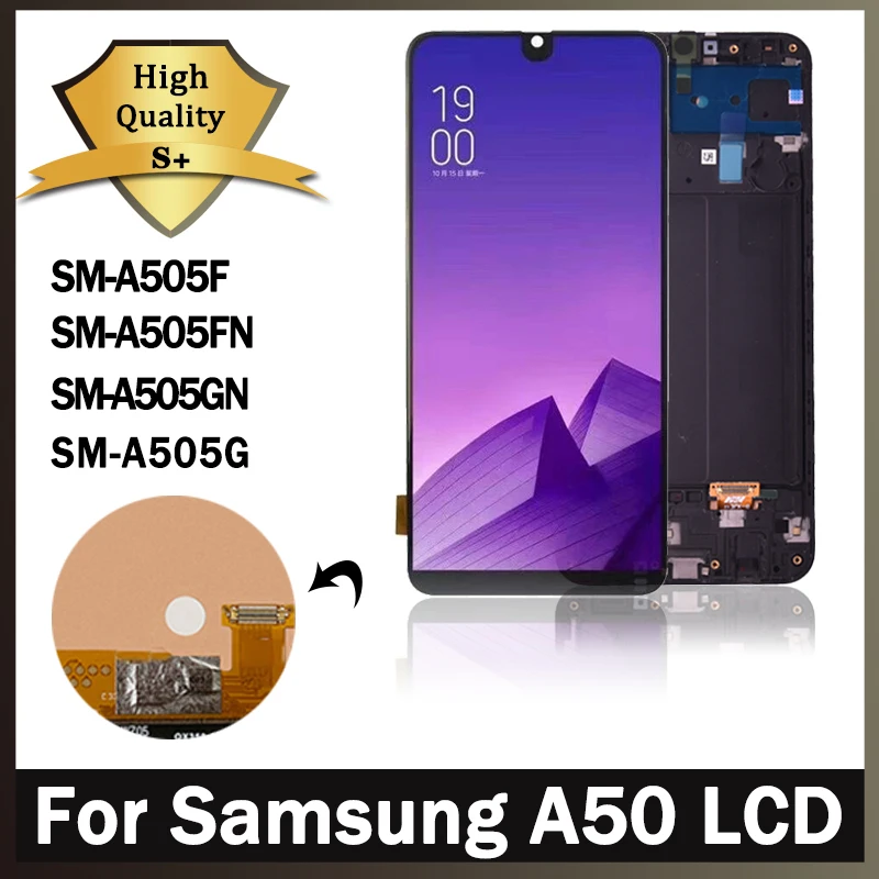 Good Quality For Samsung Galaxy A50 LCD Digitizer Assembly With Frame Pantalla For Samsung A505 LCD SM-A505FN/DS A505F/DS LCD
Good Quality For Samsung Galaxy A50 LCD Digitizer Assembly With Frame Pantalla For Samsung A505 LCD SM-A505FN/DS A505F/DS LCD