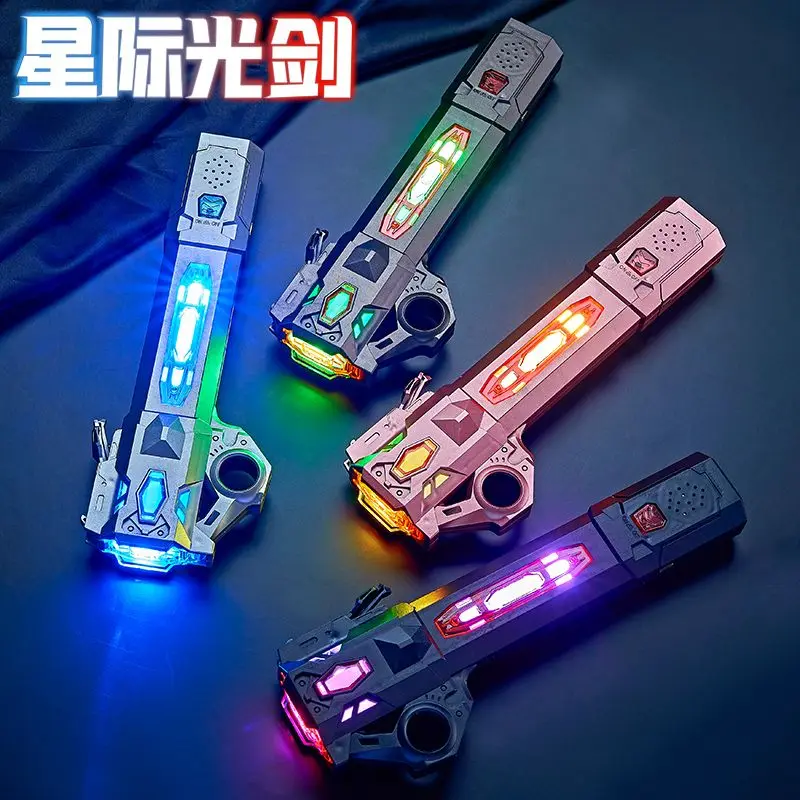 Genuine colorful laser sword retractable two-in-one children's toy boy cool lightsaber luminous sword glow stick
Genuine colorful laser sword retractable two-in-one children's toy boy cool lightsaber luminous sword glow stick