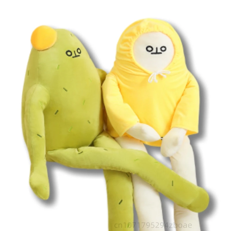 100cm Gaint Creative Healing System Squatting Cactus Plush Toys Cute Soft Stuffed Banana Man Dolls For Girlfriend Gift
100cm Gaint Creative Healing System Squatting Cactus Plush Toys Cute Soft Stuffed Banana Man Dolls For Girlfriend Gift