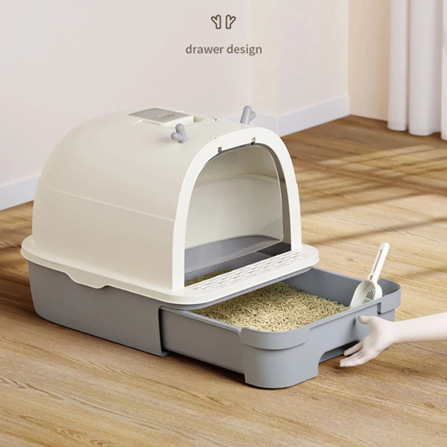 Kwaii Plastic Cat Litter Box One Hitter Enclosure Tray Large No Smell Tall Splash Cats Toilet Guard Areneros Para Gato Pet Items
Kwaii Plastic Cat Litter Box One Hitter Enclosure Tray Large No Smell Tall Splash Cats Toilet Guard Areneros Para Gato Pet Items