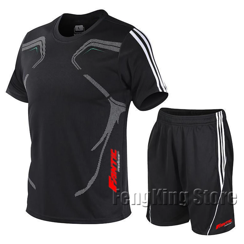 FOR Fantic Motor short sleeved men's T-shirt breathable loose fitting sportswear summer with logo
FOR Fantic Motor short sleeved men's T-shirt breathable loose fitting sportswear summer with logo