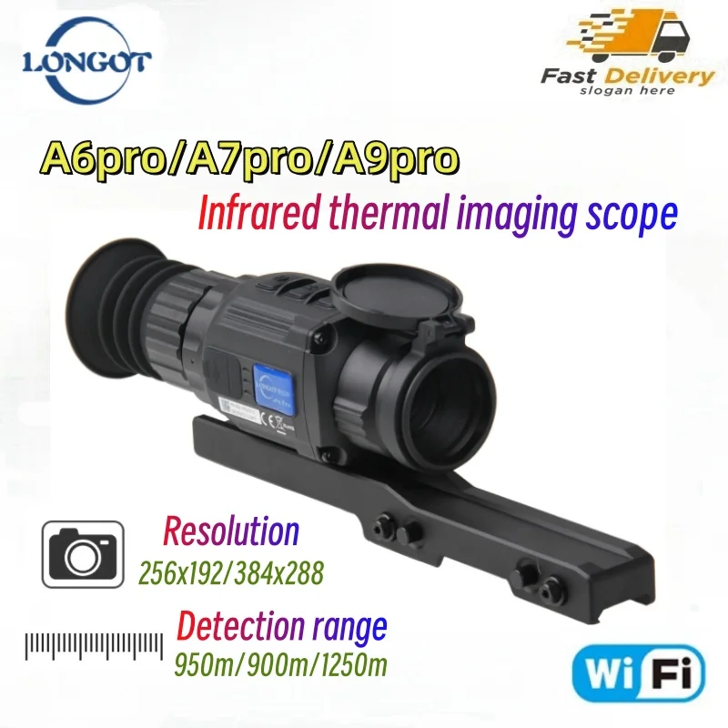 Оптические прицелы LONGOT A6Pro/A7Pro/A9Pro, тепловизионные прицелы для охотничьей винтовки, прицел, камера ночного видения
Оптические прицелы LONGOT A6Pro/A7Pro/A9Pro, тепловизионные прицелы для охотничьей винтовки, прицел, камера ночного видения