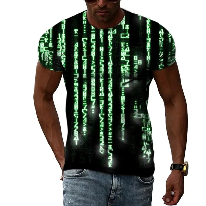 New Fashion Men's and Women's 3D Pattern T-shirt Casual 3D Printing Harajuku Personality Round Neck Short Sleeve Large Top
New Fashion Men's and Women's 3D Pattern T-shirt Casual 3D Printing Harajuku Personality Round Neck Short Sleeve Large Top