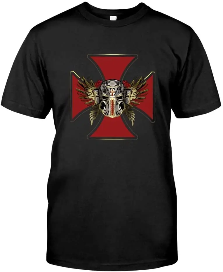 Knights Templar Helmet Cross T-Shirt. Premium Cotton Short Sleeve O-Neck Mens T Shirt New S-3XL
Knights Templar Helmet Cross T-Shirt. Premium Cotton Short Sleeve O-Neck Mens T Shirt New S-3XL