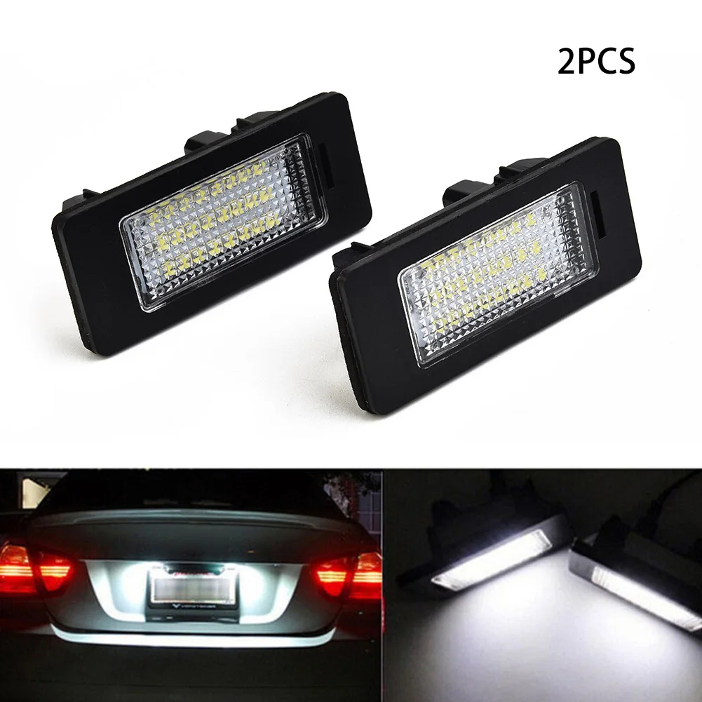 2Pcs Car 24 LED License Plate Number Light For BMW E90 M3 E92 E70 E39 F30 E60/E61/E93 2.4W 0.3A Car Accessories
2Pcs Car 24 LED License Plate Number Light For BMW E90 M3 E92 E70 E39 F30 E60/E61/E93 2.4W 0.3A Car Accessories