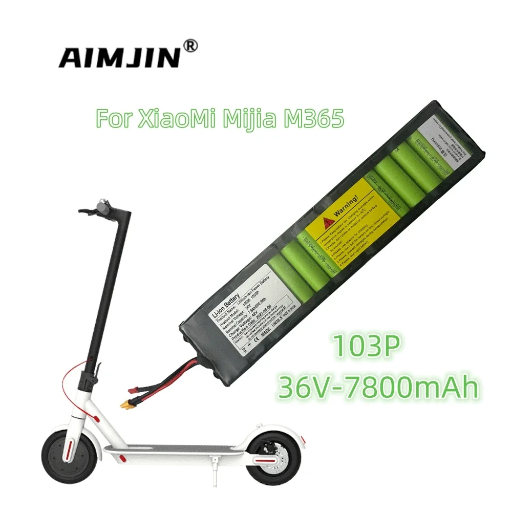 

10S3P 36V 7800mAH 18650 Lithium Ion Battery Pack 500W hHigh Power And Large Capacity For 36/42V Motorcycle Scooter