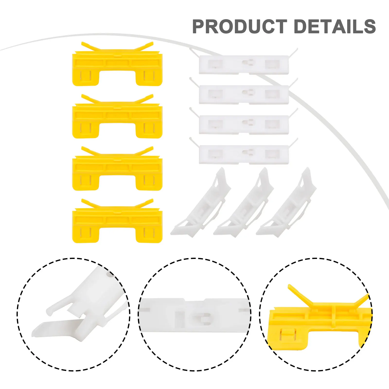 11Pcs/Set Windshield Roof Molding Retainer Repair Molding Clip Windshield Roof Molding Clip For For Accord For Civic For HR-V
11Pcs/Set Windshield Roof Molding Retainer Repair Molding Clip Windshield Roof Molding Clip For For Accord For Civic For HR-V