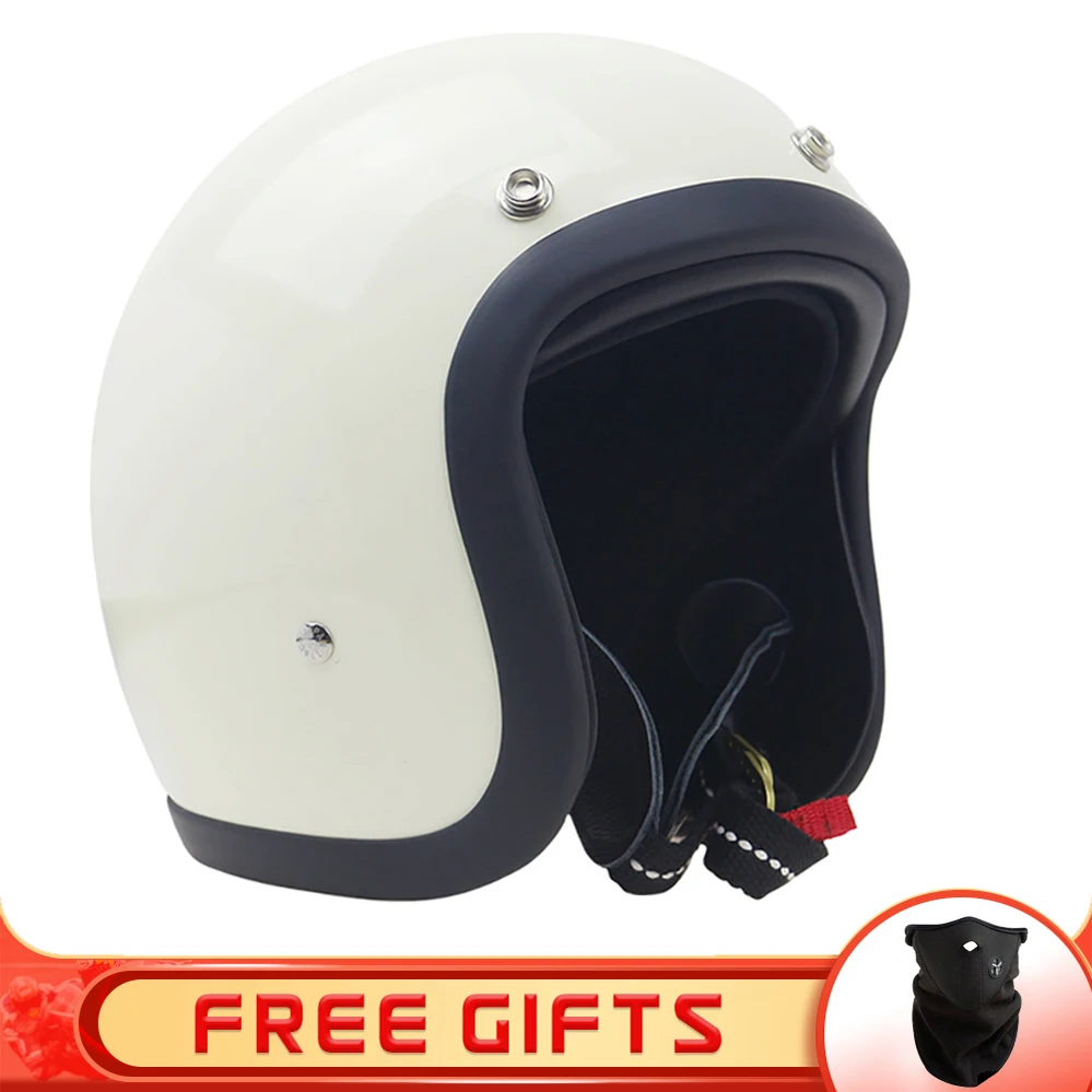 Light Weight Shell Fiber Glass Vintage TT&COCASCOS Motorcycle Helmet Cafe Racer Open Face Japanese High Quality Motorcycle Casco
Light Weight Shell Fiber Glass Vintage TT&COCASCOS Motorcycle Helmet Cafe Racer Open Face Japanese High Quality Motorcycle Casco