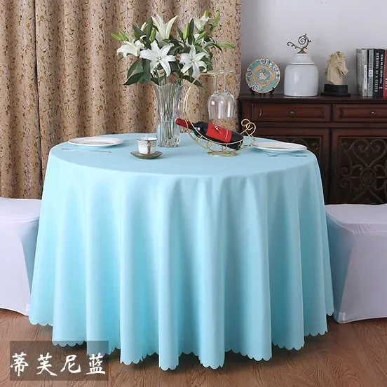 Pure Color Wedding Cloth Banquet Large Tablecloth Hotel Circular restaurant home art green
Pure Color Wedding Cloth Banquet Large Tablecloth Hotel Circular restaurant home art green