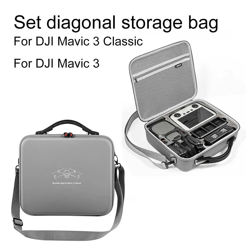 

For DJI Mavic 3 Classic Package Oblique Span Storage Bag Compatible with RC/RC-N1 Remote Control For DJI Mavic 3 Shoulder Bag