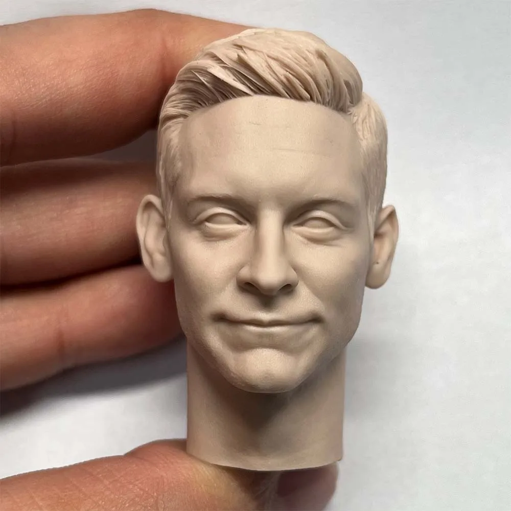 Неокрашенная модель головы Tobey Maguire в масштабе 1/6, версия улыбки для 12-дюймовых фигурок, аксессуары «сделай сам»
Неокрашенная модель головы Tobey Maguire в масштабе 1/6, версия улыбки для 12-дюймовых фигурок, аксессуары «сделай сам»