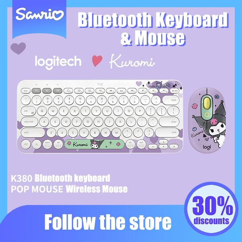 Kawaii Sanrio Anime Bluetooth Keyboard and Mouse Cute Kuromi Cartoon Wireless Keyboard Originality Children Gifts
Kawaii Sanrio Anime Bluetooth Keyboard and Mouse Cute Kuromi Cartoon Wireless Keyboard Originality Children Gifts