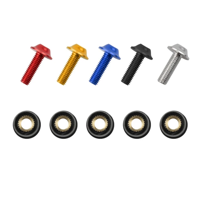 Reliable Motorbike Windshield Bolts Pack of 10 5mm Screws for Windscreen Easy Replacement Screws for Most Sport Bikes
Reliable Motorbike Windshield Bolts Pack of 10 5mm Screws for Windscreen Easy Replacement Screws for Most Sport Bikes