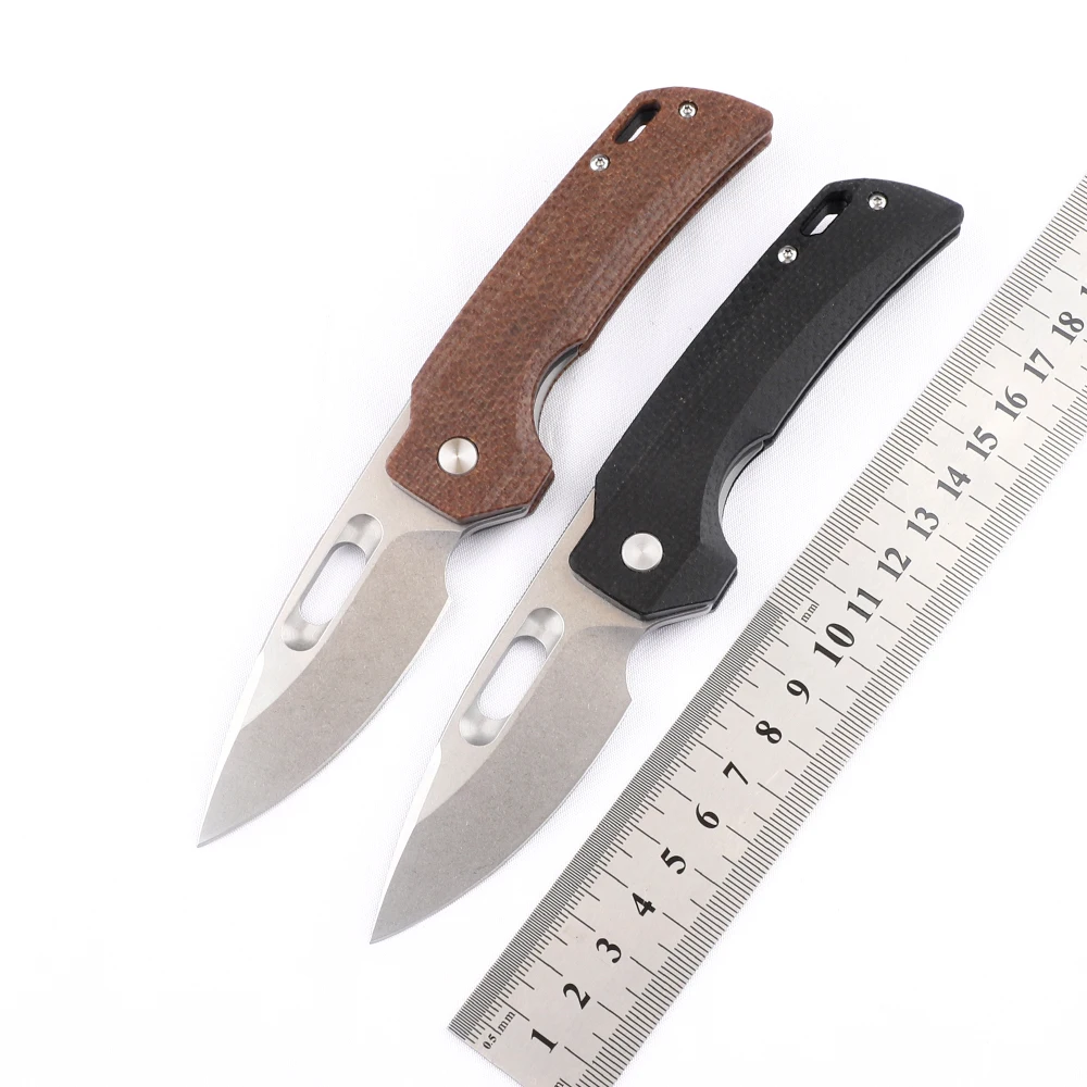 Real K110 Ceramic Bearing Micarta Front Fins Hunting Tactical EDC Tool Folding Military Camping Utility Knife
Real K110 Ceramic Bearing Micarta Front Fins Hunting Tactical EDC Tool Folding Military Camping Utility Knife