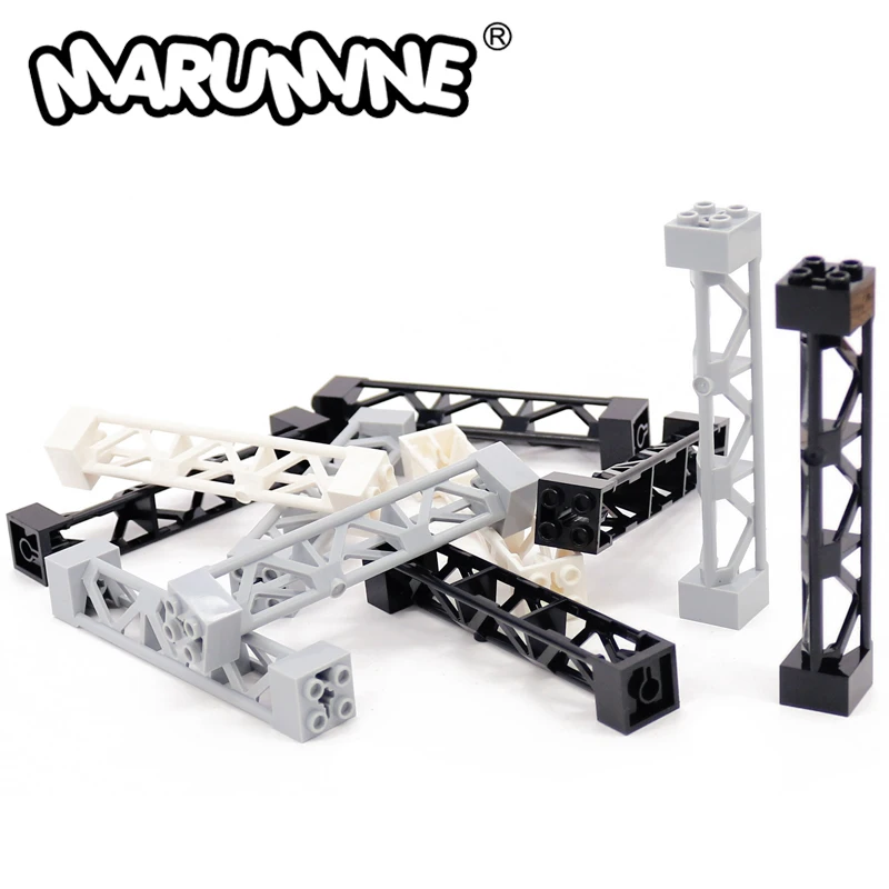 Marumine MOC Bricks Lattice Tower 2x2x10 W/Cross 58827 Iron Frame Support 95347 Building Block Assemble Particles Fence
Marumine MOC Bricks Lattice Tower 2x2x10 W/Cross 58827 Iron Frame Support 95347 Building Block Assemble Particles Fence
