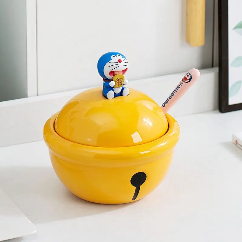 Kawaii Doraemon Noodle Bowl Student Dormitory Ceramic Temperature Resistant Creativity Rice Bowl Cute Kids Tableware Gifts
Kawaii Doraemon Noodle Bowl Student Dormitory Ceramic Temperature Resistant Creativity Rice Bowl Cute Kids Tableware Gifts